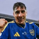 Miguel Merentiel festejo Boca