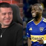 Riquelme y Enner Valencia Boca
