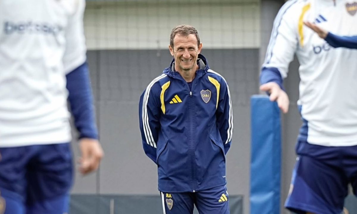 Rodolfo Arruabarrena entrenamiento Boca