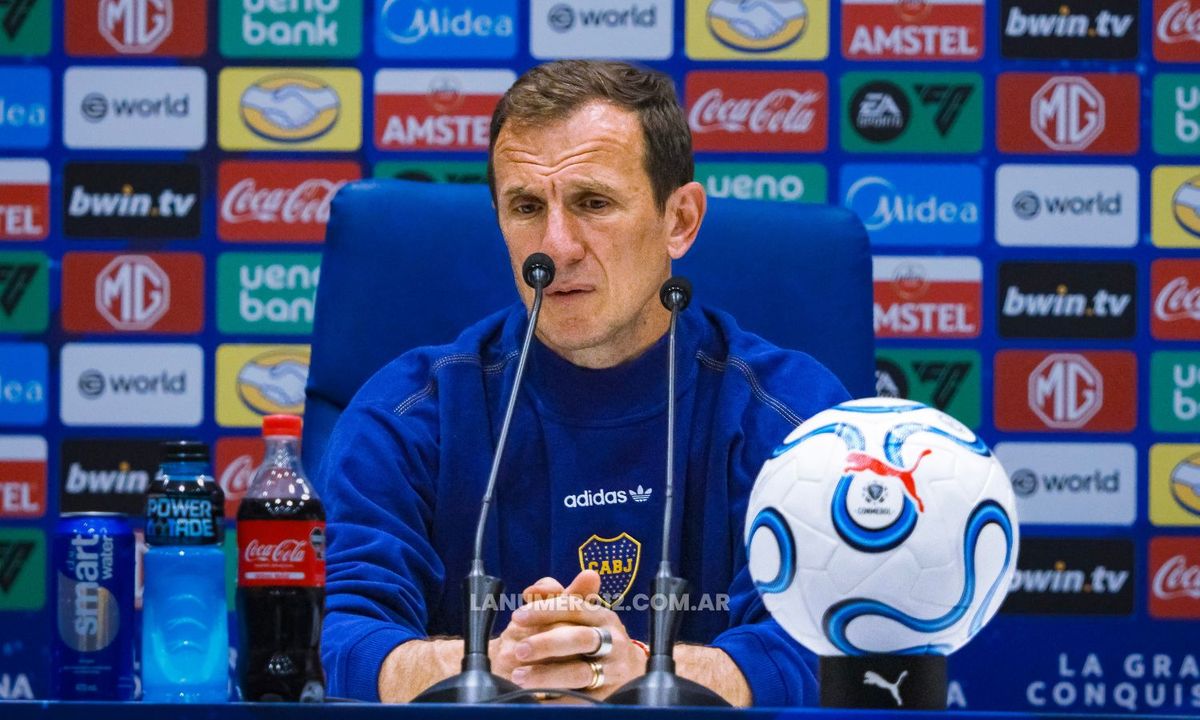 Rodolfo Arruabarrena en la conferencia de prensa post Boca vs Vasco da Gama por la ida de la semifinal de la Sudamericana 2026
