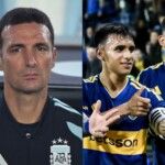 Scaloni convocaria Flores y Delgado Boca