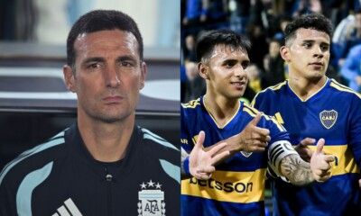 Scaloni convocaria Flores y Delgado Boca