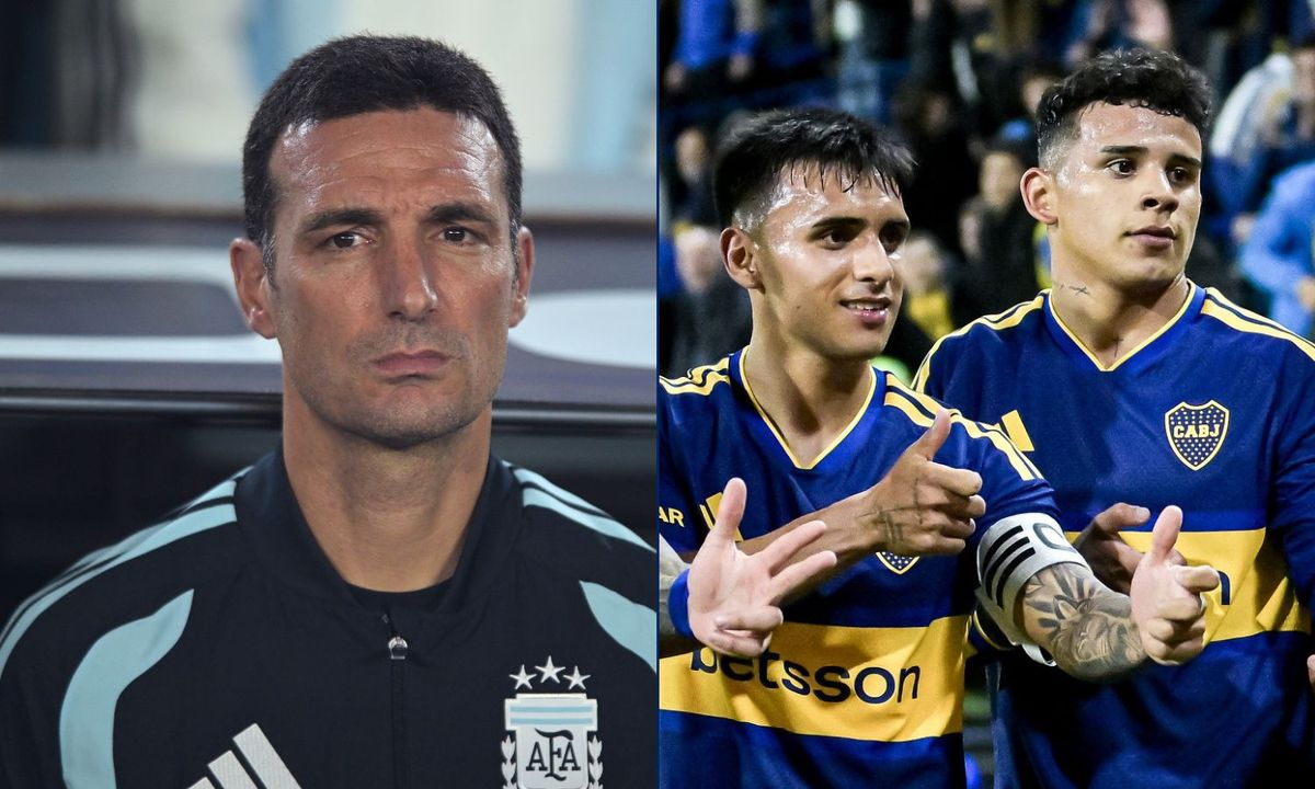 Scaloni convocaria Flores y Delgado Boca