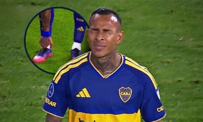Sebastián Villa se lesionó Boca vs Vasco da Gama