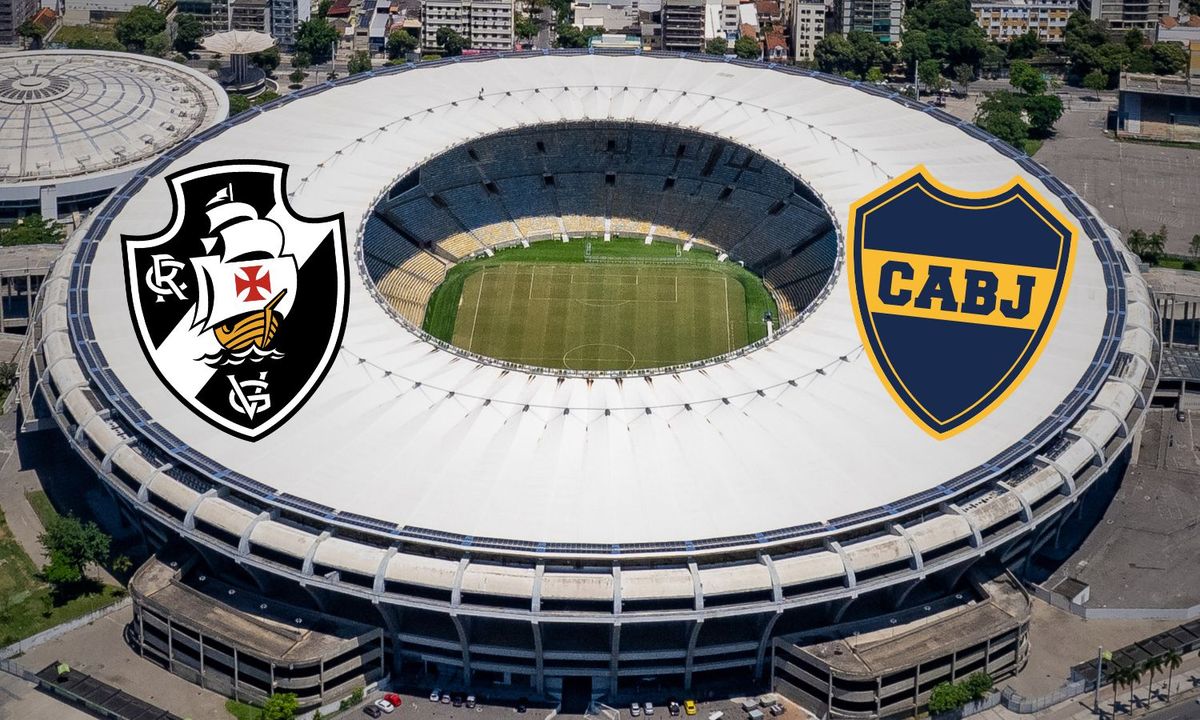 Vasco-Boca se mantiene en el estadio Maracaná